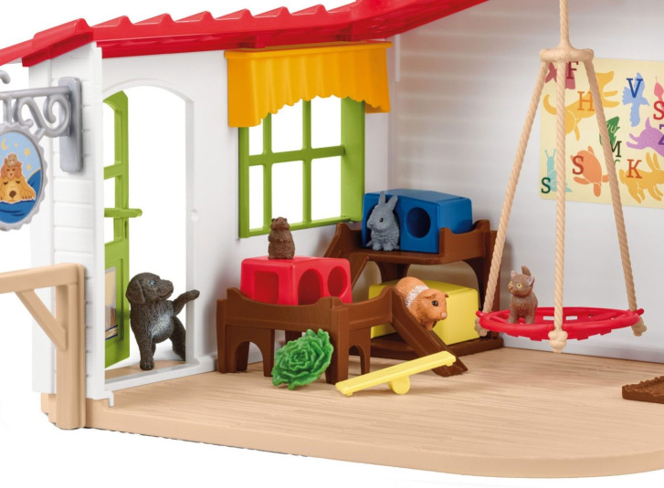 Schleich Farm World – Hotel pro zvířata 42607
