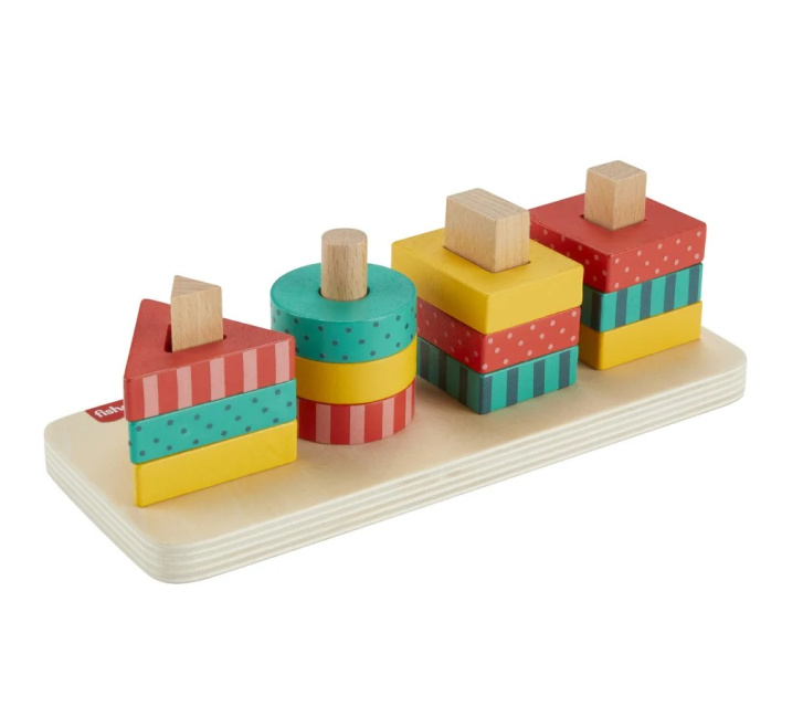 Fisher-Price - Dřevěná skládačka