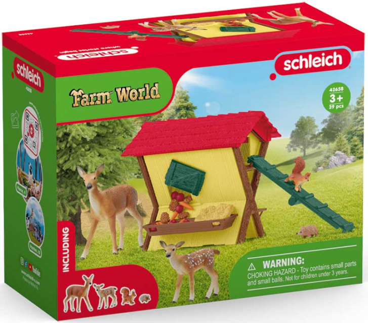 Schleich - Krmení lesních zvířat 42658