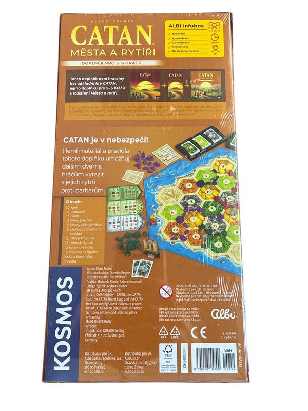 Hra Catan - Města a rytíři rozšíření