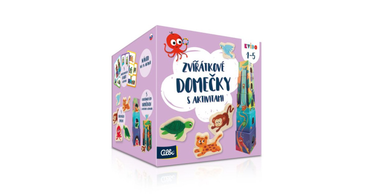 Kvído - Zvířatkové domečky s aktivitami