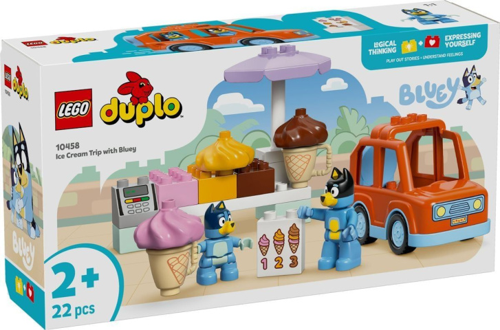 10458 Lego Duplo – Bluey a výlet na zmrzlinu