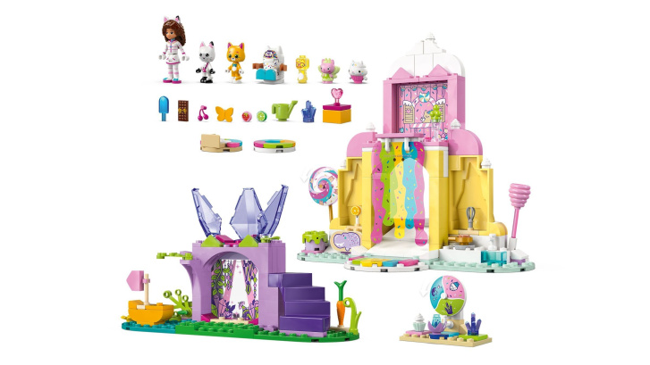 11205 Lego Gabby's Dollhouse – Cukrová hora a Kočičí zahrádka