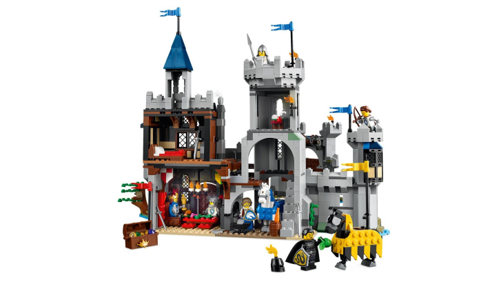 31168 Lego Creator – Středověký hrad a rytíři na koních