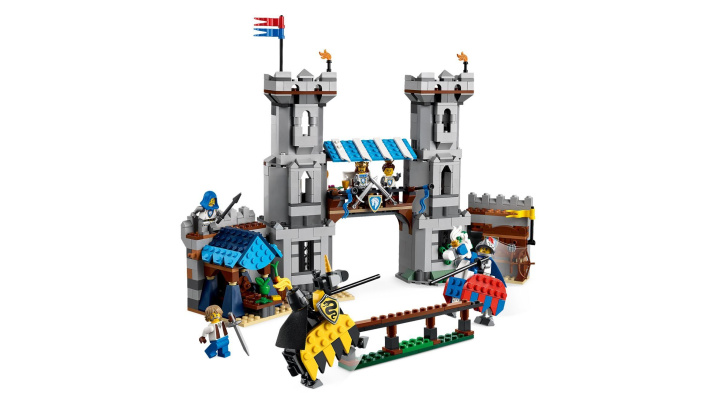 31168 Lego Creator – Středověký hrad a rytíři na koních