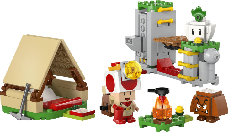 72040 Lego Super Mario – Captain Toad a jeho tábor