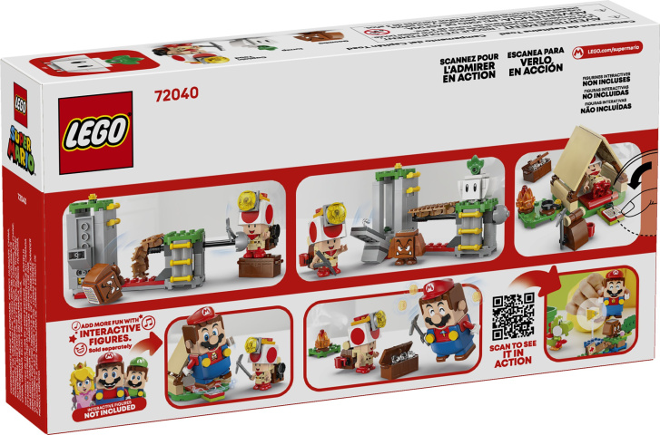 72040 Lego Super Mario – Captain Toad a jeho tábor