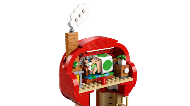 72041 Lego Super Mario – Toad a párty v jeho domku