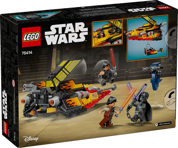 75414 Lego Star Wars – Snežný spídr Force Burner