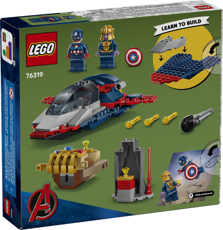 76319 Lego Marvel – Kapitán Amerika vs. Thanos