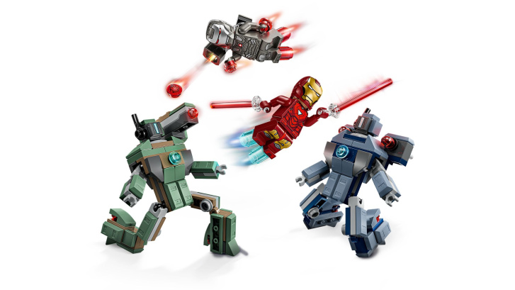 76320 Lego Marvel – Iron Man a War Machine vs. Hammerovy Drony