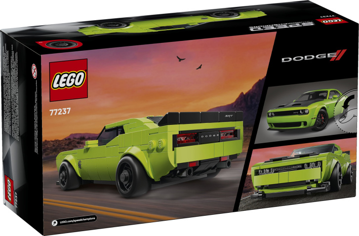 77237 Lego Speed Champions – Sportovní auto Dodge Challenger SRT Hellcat