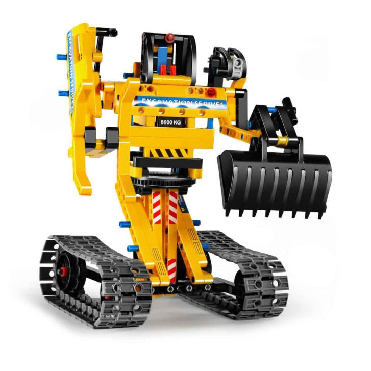 Mechanical Master 2 v 1 - Pásový bagr a robot