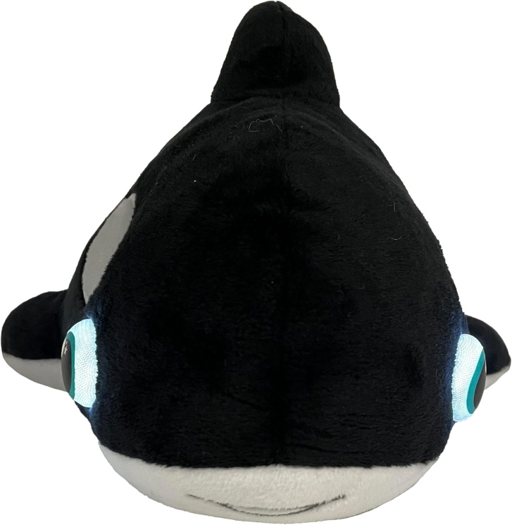 Svítící plyšová velryba