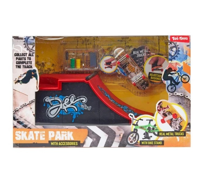 Skatepark s příslušenstvím