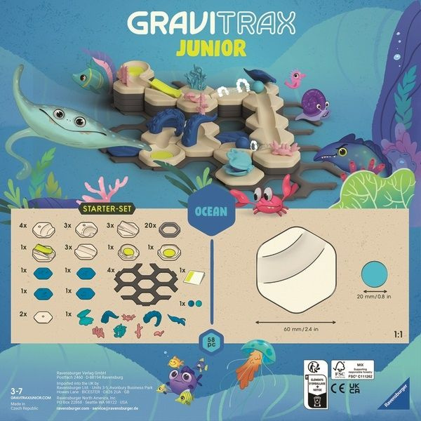 GraviTrax Junior – Startovací sada oceán