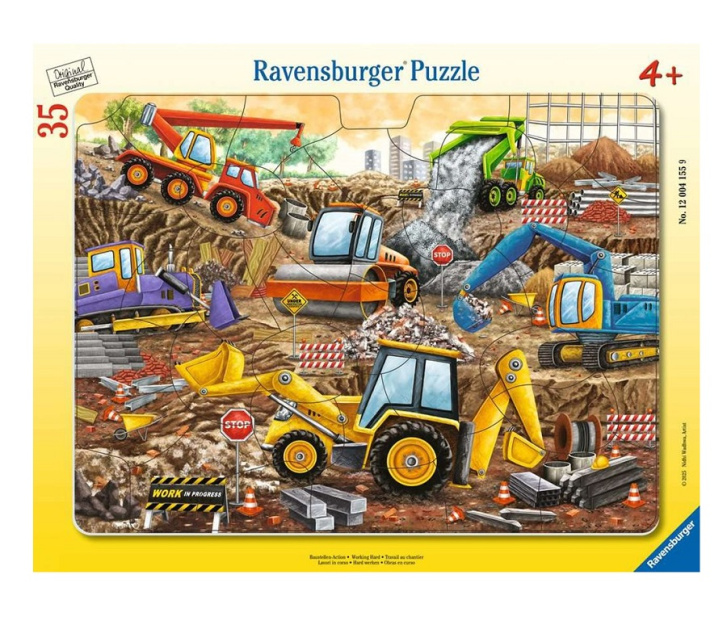 Puzzle 35 - Stavební stroje