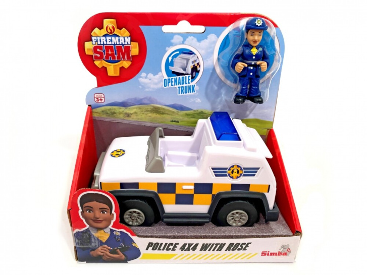 Požárník Sam - Policista s vozidlem