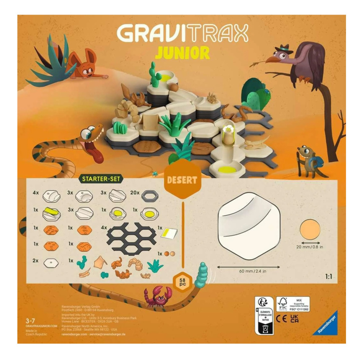 GraviTrax Junior – Startovací sada poušť