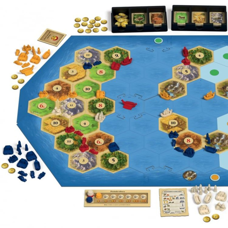 Hra Catan – Zámořské objevy rozšíření