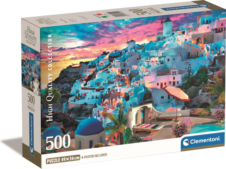 Puzzle 500 – Santorini