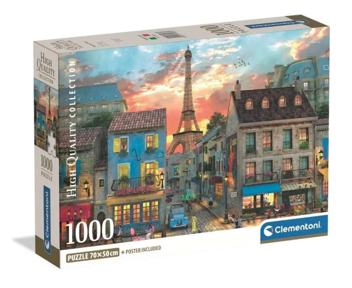Puzzle 1000 – Uličky Paříže