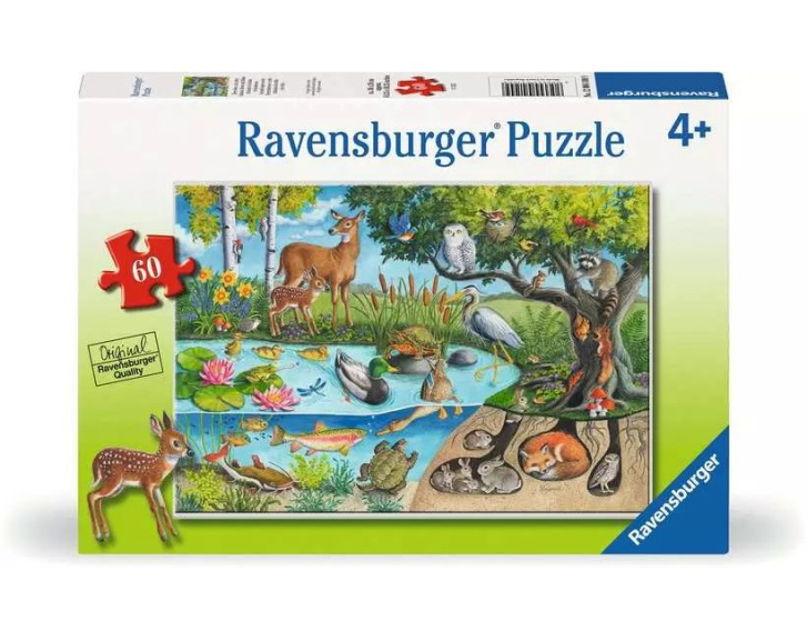Puzzle 60 – Zvířátka