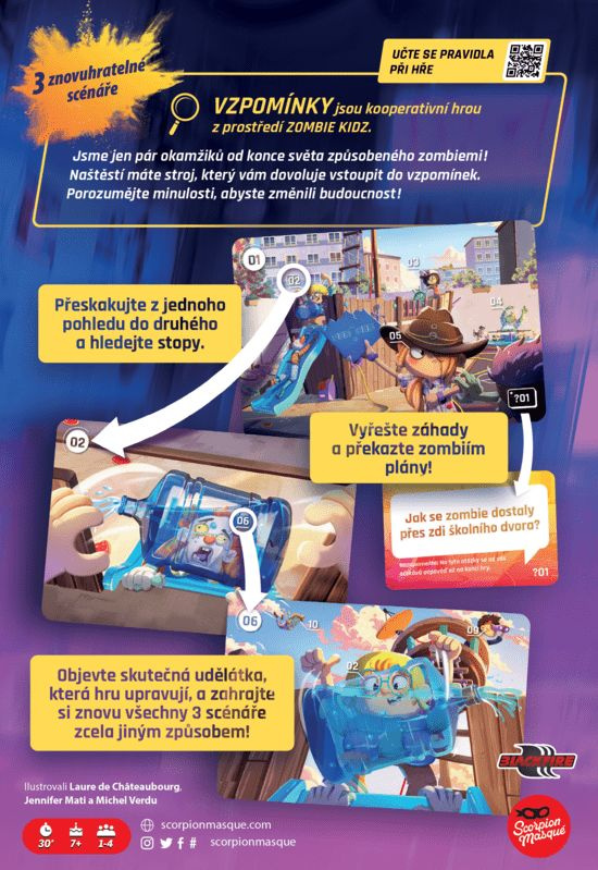 Hra - Zombie Kidz Vzpomínky