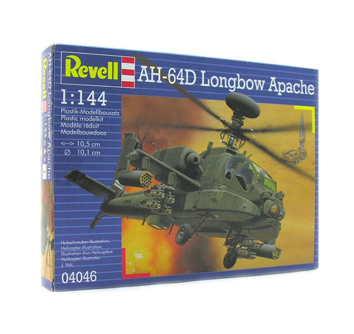 Revell - Vrtulník 04046 - AH-64D Longbow Apache (1:144)