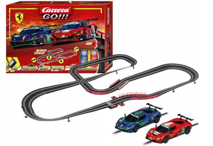 Carrera GO!!! - Autodráha  Ferrari Power Racing