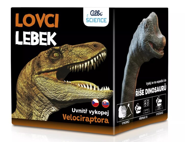 Albi Science – Lovci lebek Velociraptor