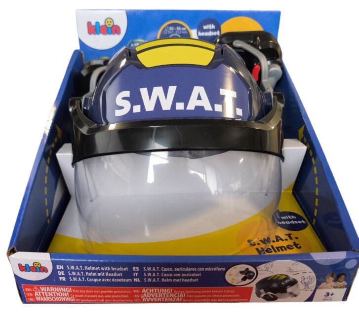 S.W.A.T přilba s headsetem