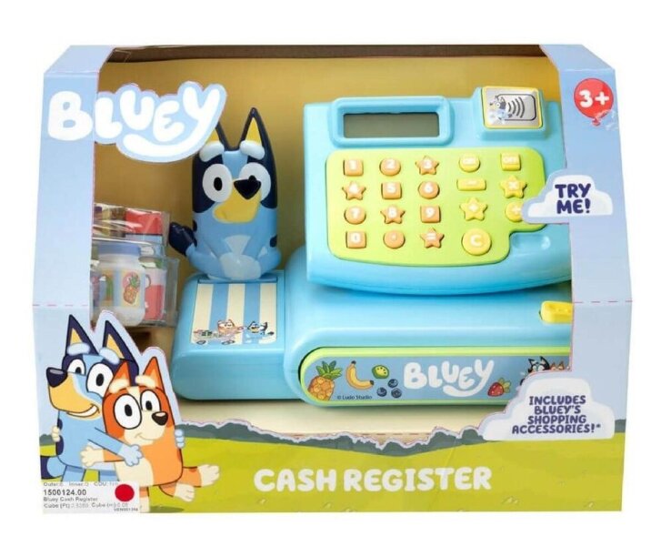 Bluey – Pokladna s doplňky