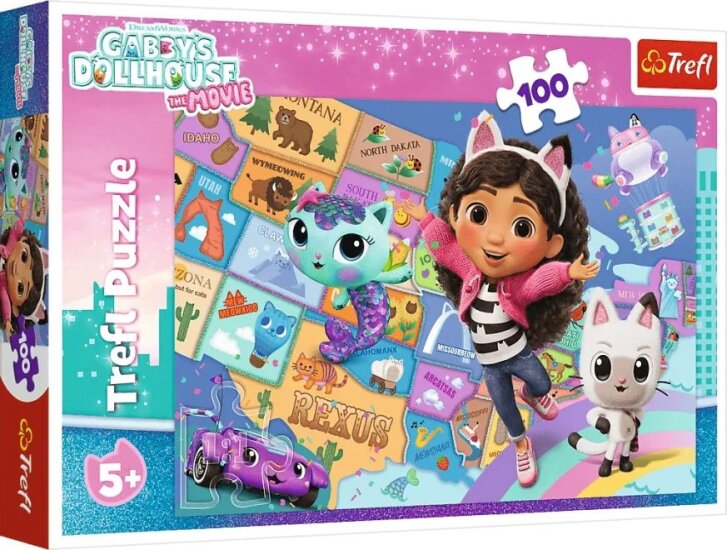 Puzzle 100 – Gabby's Dollhouse