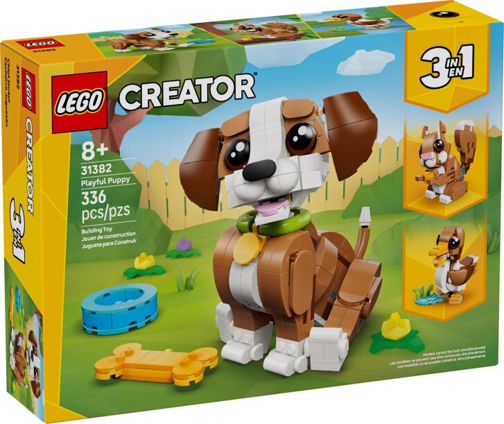 31382 Lego Creator – Roztomilá zvířata: Roztomilé štěňátko