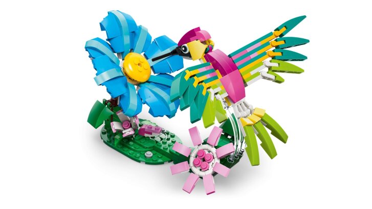 31384 Lego Creator – Divoká zvířata: Barevný kolibřík