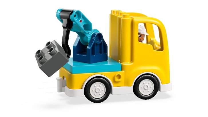 10475 Lego Duplo – Vozidla na stavbě 3 v 1
