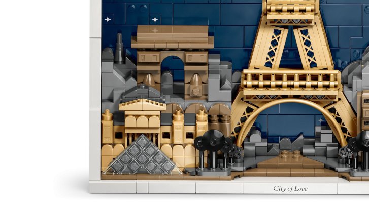 21064 Lego Architecture – Paríž – město lásky