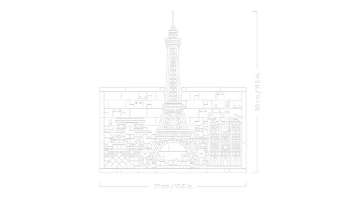 21064 Lego Architecture – Paríž – město lásky