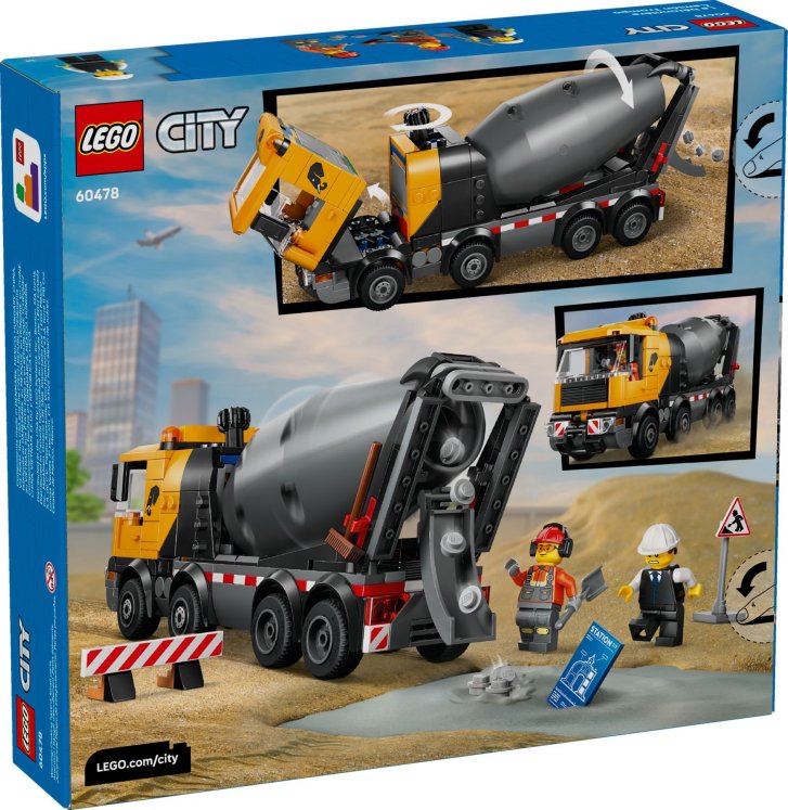 60478 Lego City – Míchačka