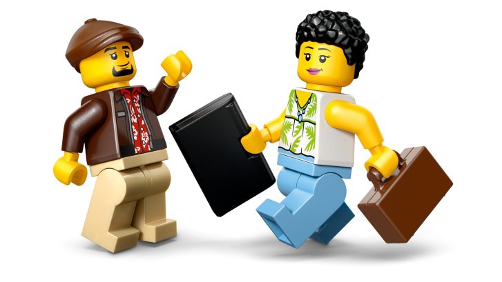 60487 Lego City – Žlutý taxík