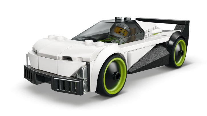 60489 Lego City – Tryskáč vs. auto