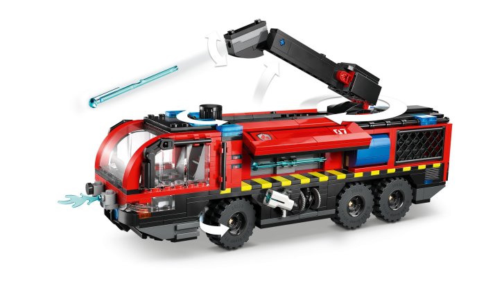 60499 Lego City – Letištní hasičské auto