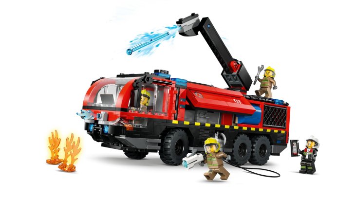 60499 Lego City – Letištní hasičské auto