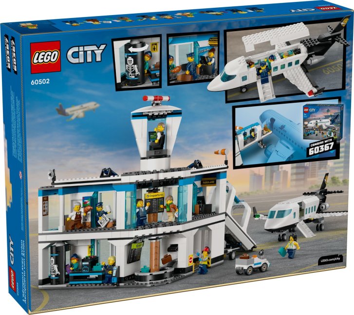 60502 Lego City – Letiště s letadlem
