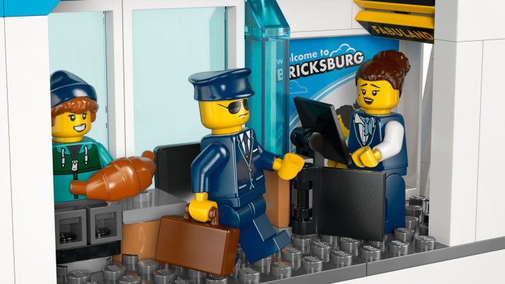 60502 Lego City – Letiště s letadlem