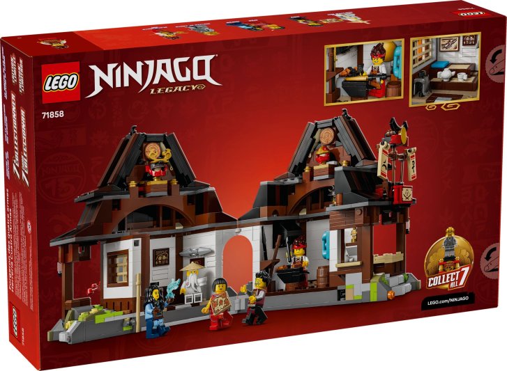 71858 Lego Ninjago – Kovárna Čtyři zbraně: 15 let NINJAGO
