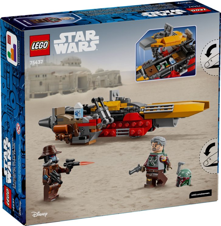 75437 Lego Star Wars – Cobb Vanth a spídr