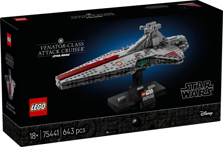 75441 Lego Star Wars – Útočný křižník třídy Venator