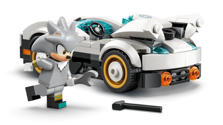 77118 Lego Sonic The Hedgehog – Silver a jeho auto vs. Knuckles a jeho monster truck